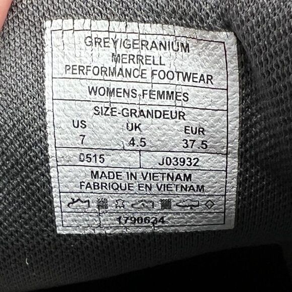 Merrell Bare Access Arc 4 Shoes Women's‎ Size 7 Trail Running Training Sneakers - Picture 13 of 13